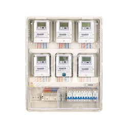 PCBOX-DS06單相六表位電表箱