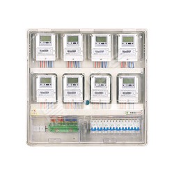PCBOX-DS08單相八表位電表箱
