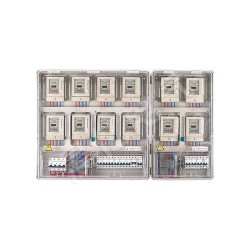 PCBOX-DU12單相十二表位電表箱