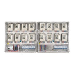 PCBOX-DU16單相十六表位電表箱