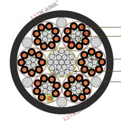蓄纜筐吊具電纜+鉛珠鏈
