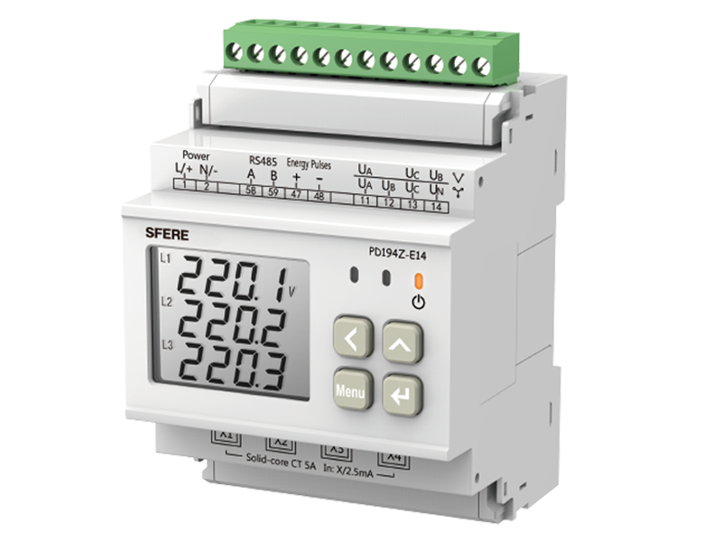 交流多回路電力儀表