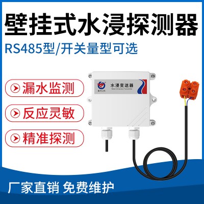 壁掛式水浸探測器( RS485型/開關(guān)量型可選)
