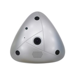 深圳網(wǎng)絡(luò)攝像機廠家 銀色 300萬像素 安嘉360度全景網(wǎng)絡(luò)攝像機 無線WiFi高清網(wǎng)絡(luò)攝像頭富瀚方案