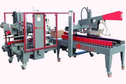 拆蓋封箱機+角邊封箱機